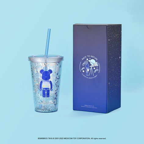 UM Junior X BE@RBRICK Cup with straw