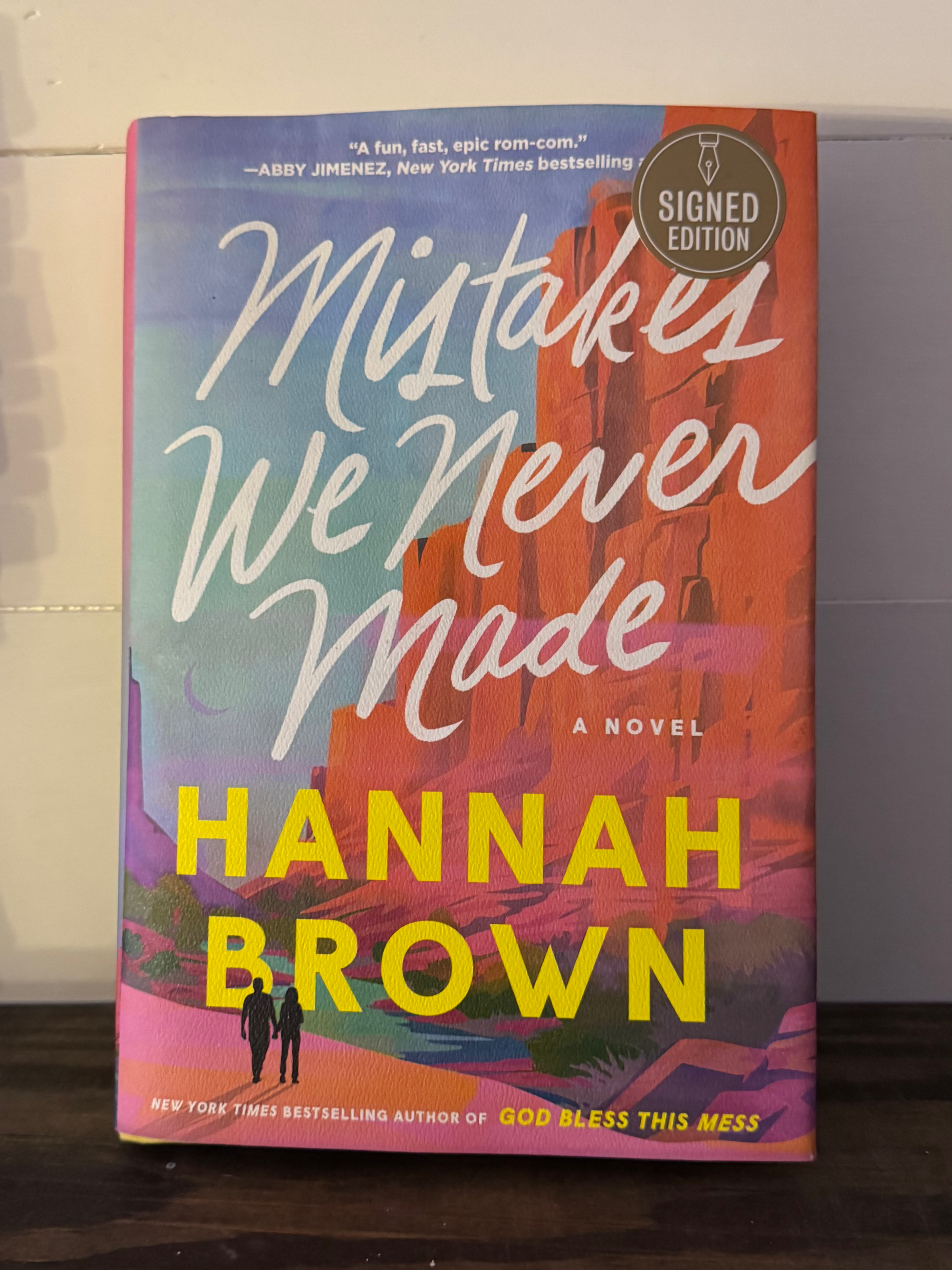 Mistakes We Never Made – Hannah Brown (Signed Copy)