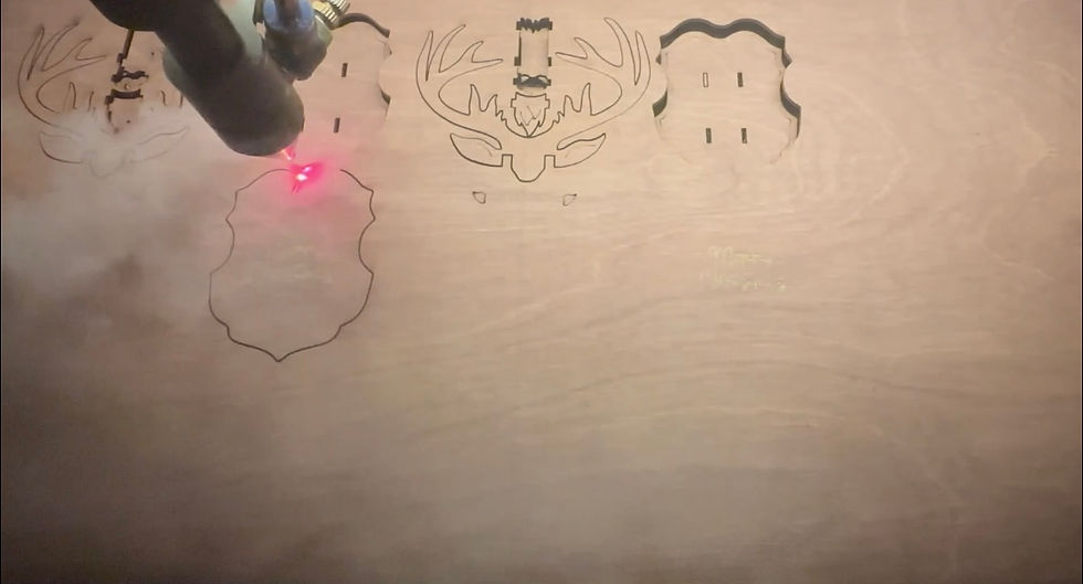 laser cutting plywood