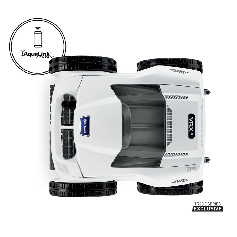 Polaris VRX iQ robotic pool cleaner top view