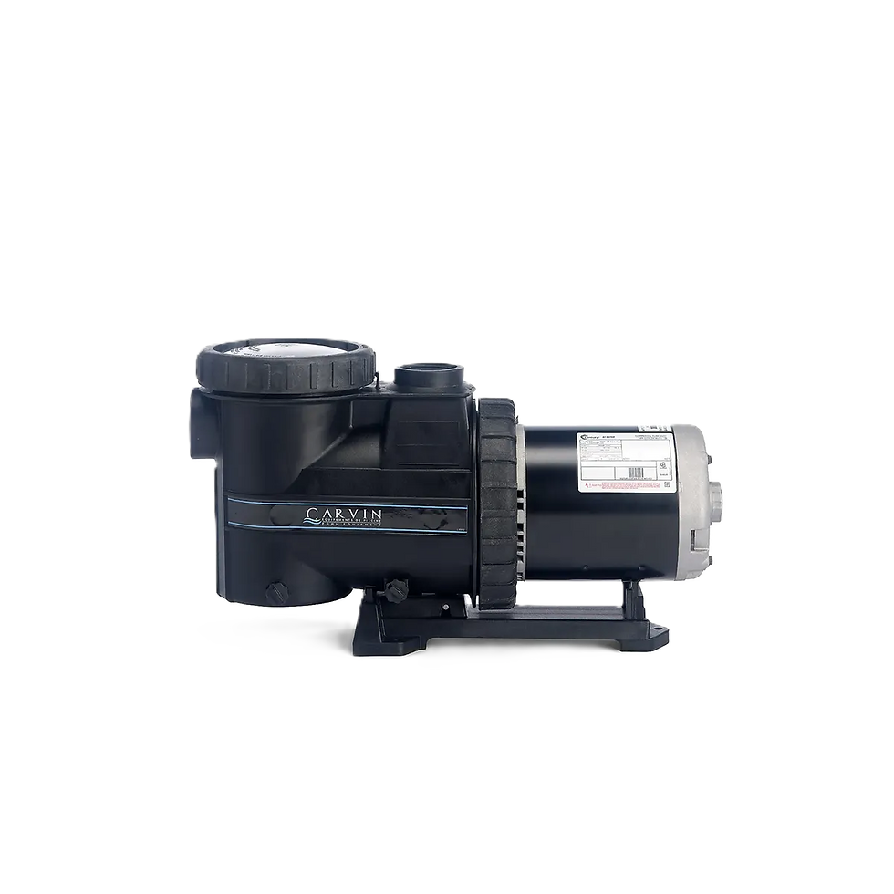 Carvin Magnum inground pool pump side view