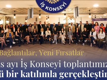 Bağdat Caddesi İş Konseyi, Mayıs Ayı Üye Toplantımız, 6 Mayıs 2026 Çarşamba günü üyelerimizin yoğun katılımıyla gerçekleştirildi.