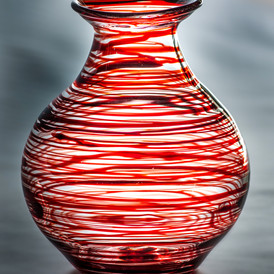 Vase worked on Glass Lathe
