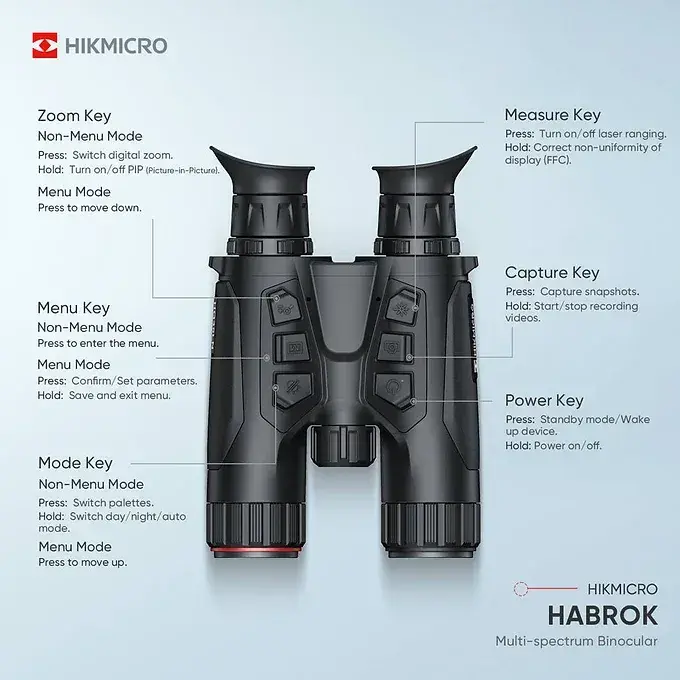 Miniatyrbild: Hikmicro Habrok HH35LN 940nm