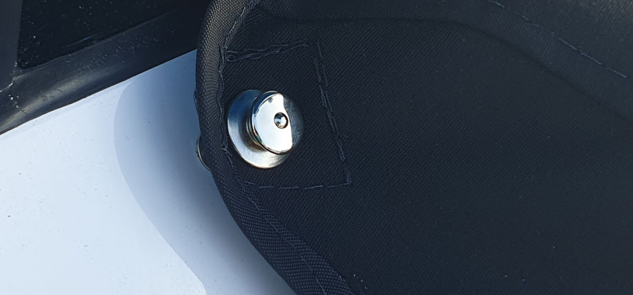 Temax fitting for boat covers