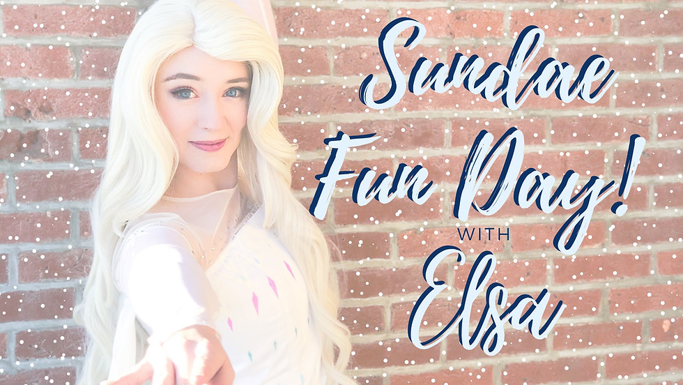 Sundae Fun Day with Elsa