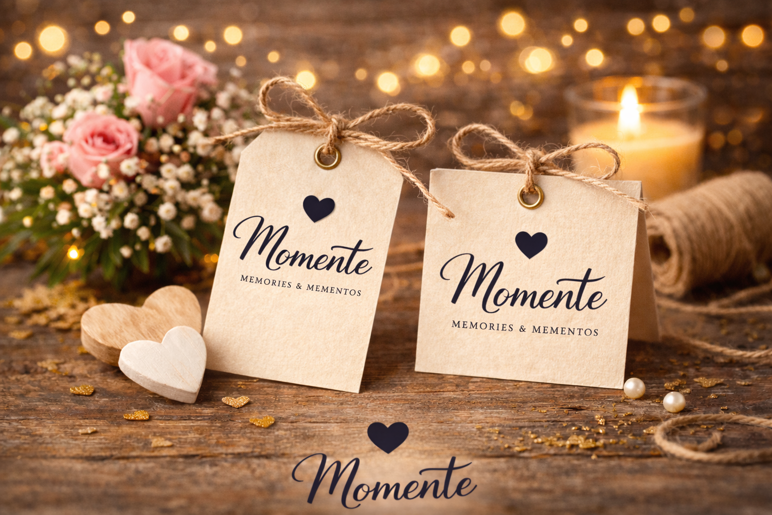 Momente Brandia -Logo & Branding tags