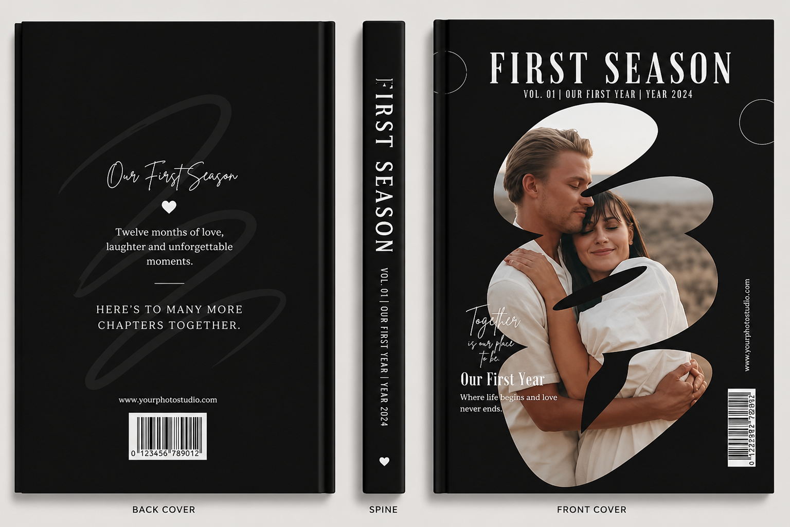 Momente First Season – Couple Magazine Album (8×12 Edition)