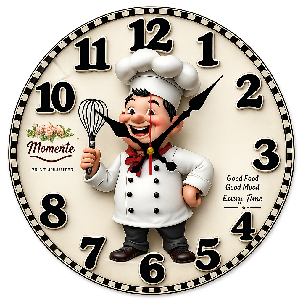 Momente Chef Collection Wall Clock