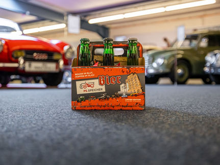 Einbecker Bier mit PS.SPEICHER-Motiven