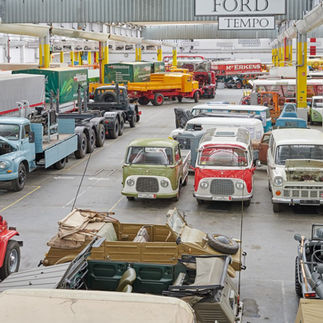 Die Sammlung Lkw + Bus des PS.SPEICHER im Sommer 2020.