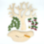 Kirschbaum aus Holz zum Schleifen und Gestalten von Romanswerk
