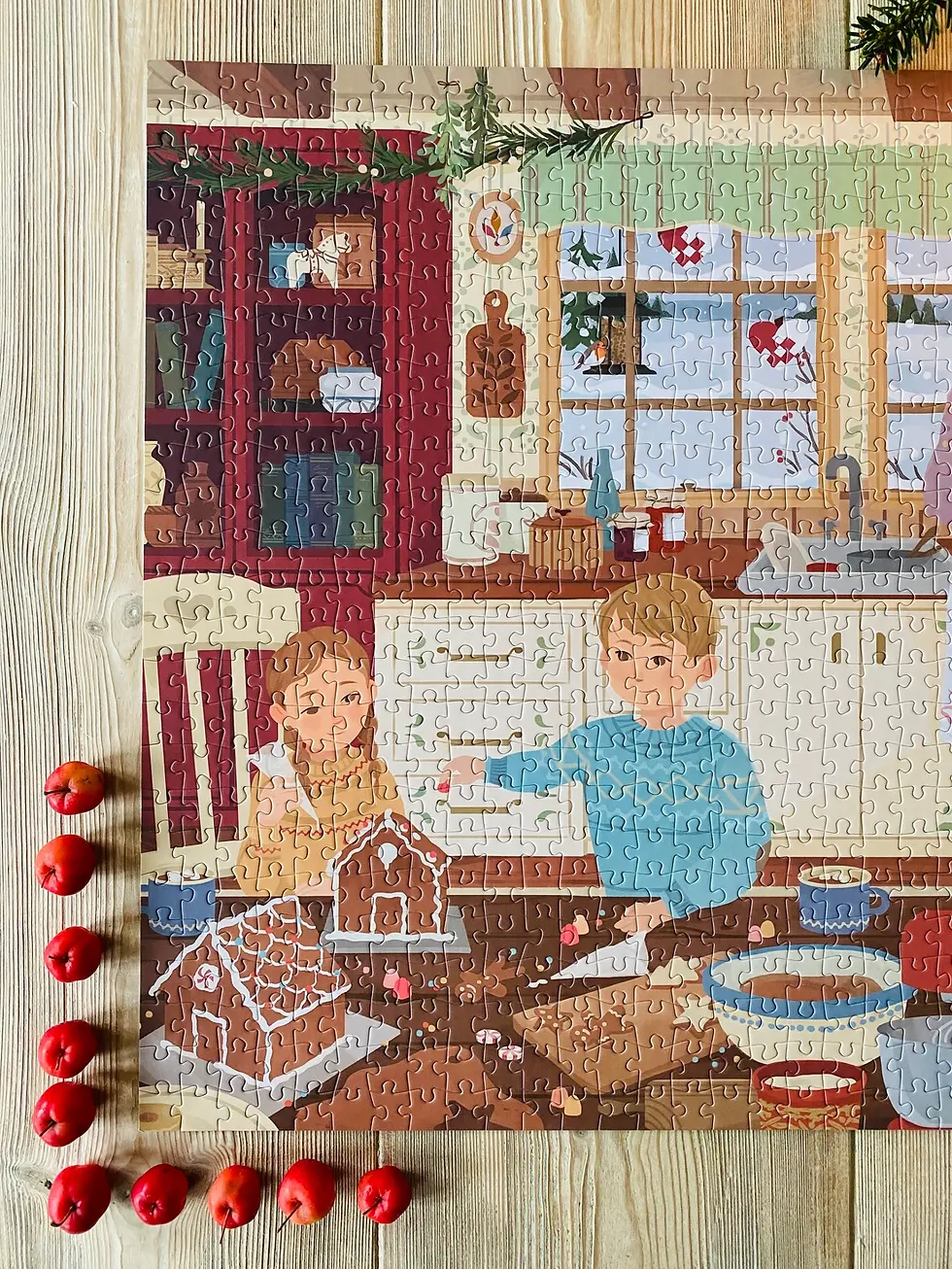 Miniaturbild: Puzzle Hygge Holidays