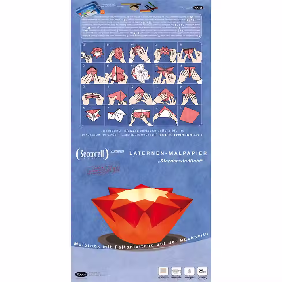 Thumbnail: Seccorell Sternenwindlicht - Malblock