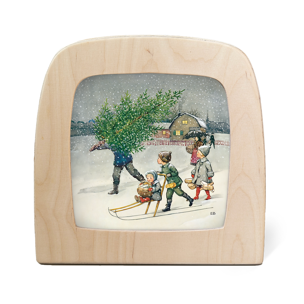 Toverlux Silhouette: Around the Year - December, Elsa Beskow