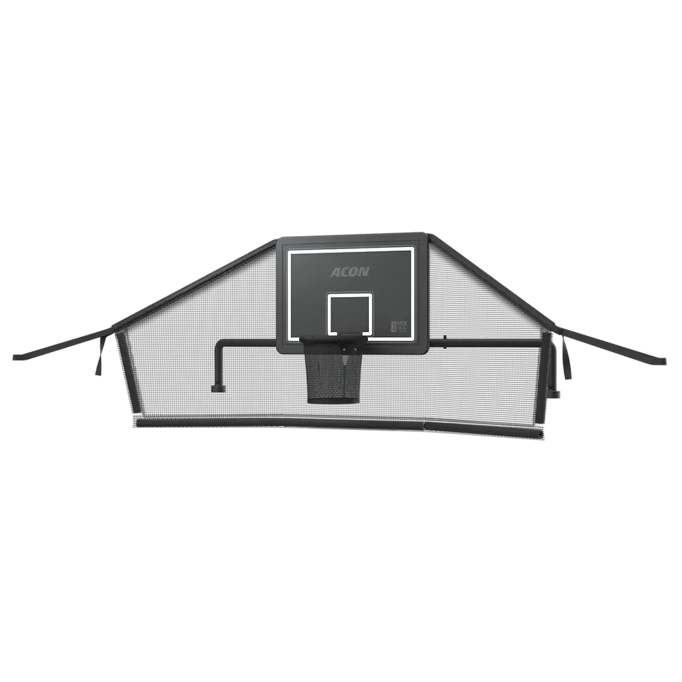 Panier de basket ACON avec filet arrière pour trampoline rond