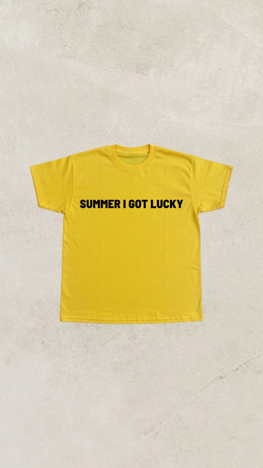 Summer I got lucky   