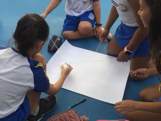 Atividade Lúdica aula de matemática raciocínio lógico e coordenação motora