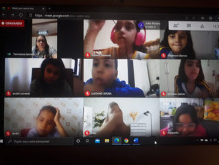 Aula de sentimentos com a psicopedagoga Vanessa