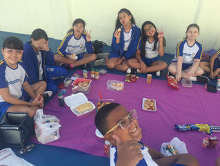 Piquenique, para descontrair na semana de avaliações