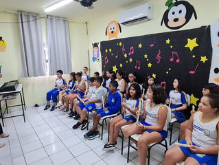 Apresentação de Flauta - aula de música