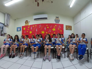 Apresentação de flauta Professora Patrícia