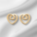Boucles d'oreilles Ambre puce
