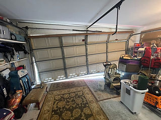 garage door hanging