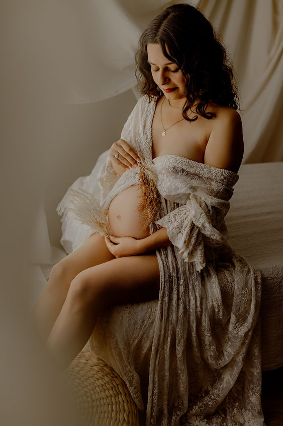 ance photo grossesse bohème près de Lyon
