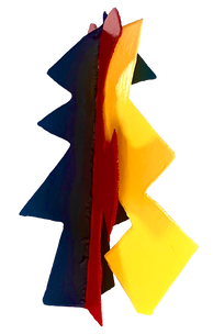 David Hayes
Polychrome Sculpture (Small) – Black, Yellow, Red, 2007
Steel
15.50 x 9 x 9.50 in