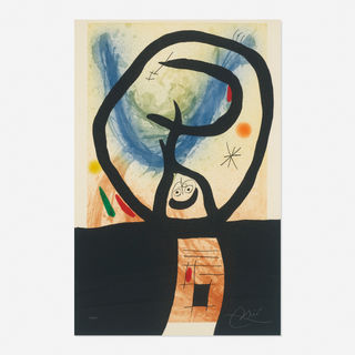 Joan Miro (1893 - 1983)
La Fronde, 1969, (48/75)
Etching, aquatint and carborundum in colors on Arches
42 x 27.50 in