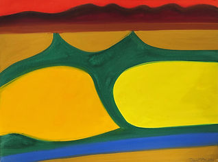 David Hayes (1931 - 2013) Sea Ray, 2001 Gouache on paper 22.25 x 30 inÂ