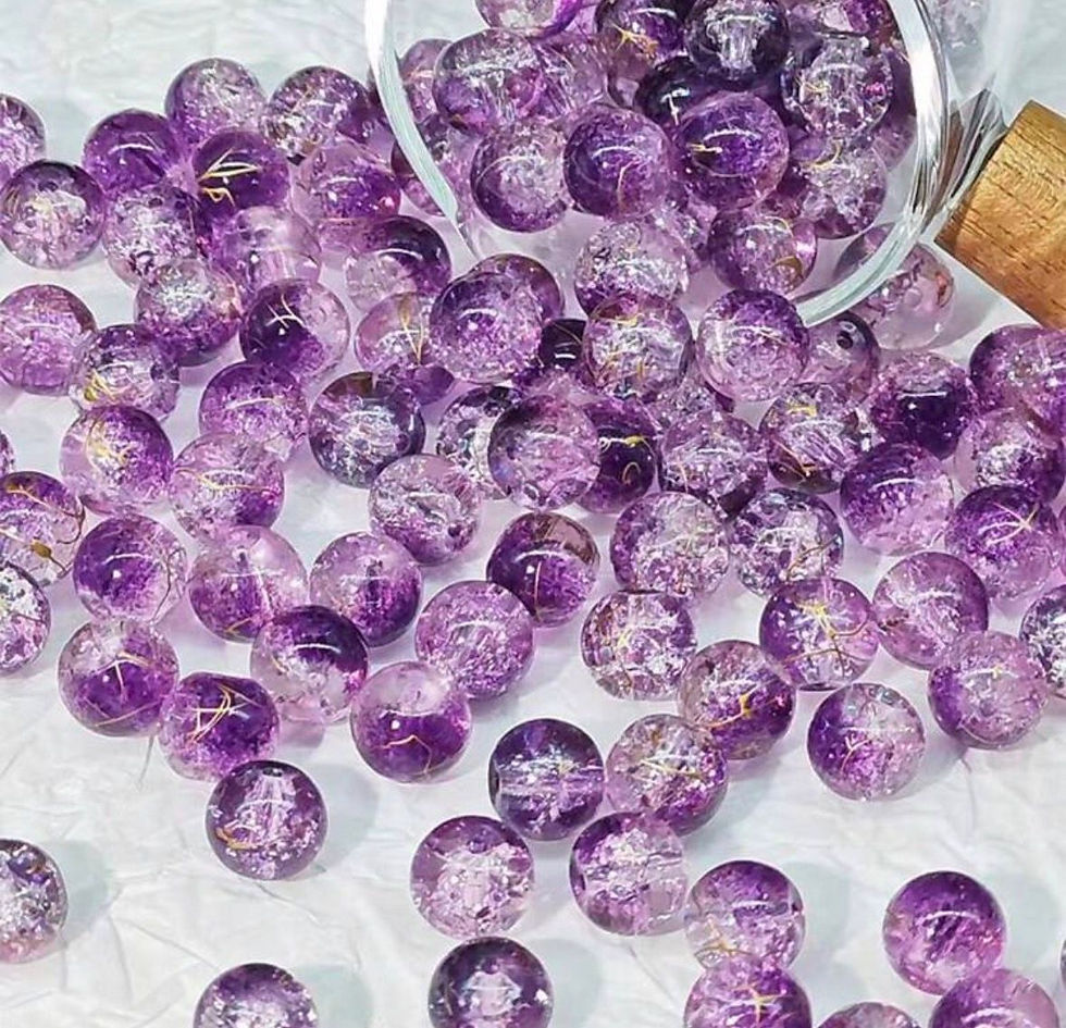 Miniature : Perles en cristal 