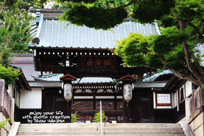 ミーティング会場に江戸時代よりも更に古くからの由緒正しい寺２山から、ご理解とご協力をいただきました・・・合掌！