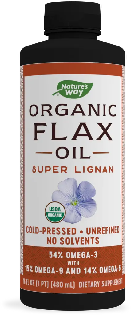Nature's Way - EFA Gold Flax Oil - Super Lignan (Organic)