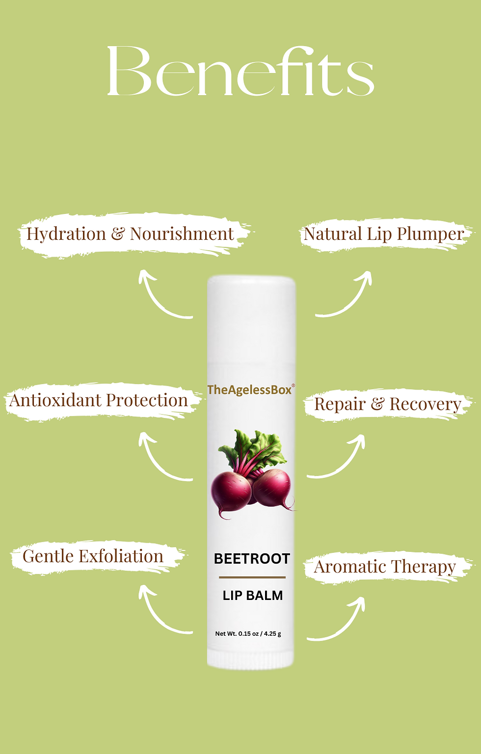 Thumbnail: TheAgelessBox® Beetroot Lip Balm
