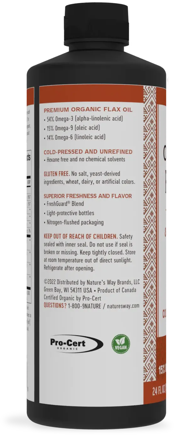 Thumbnail: Nature's Way - EFA Gold Flax Oil - Super Lignan (Organic)