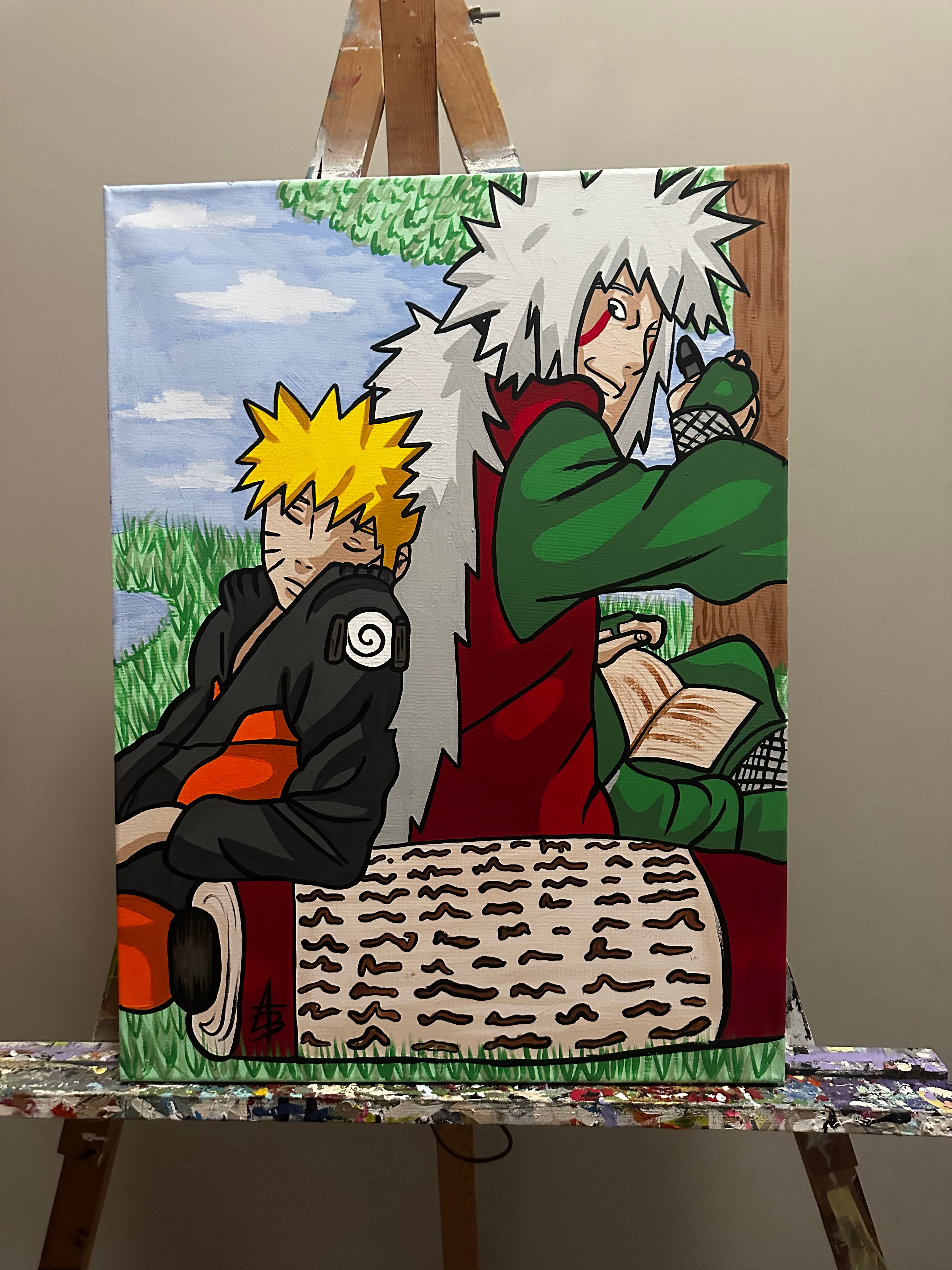 Naruto & Jiraiya 