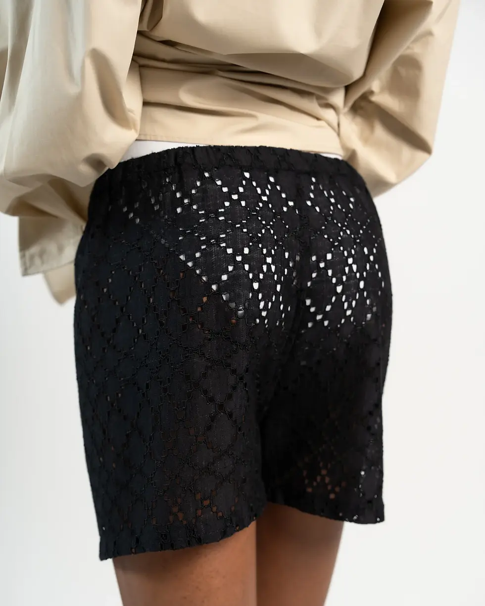 Miniature : Short en dentelle Noir
