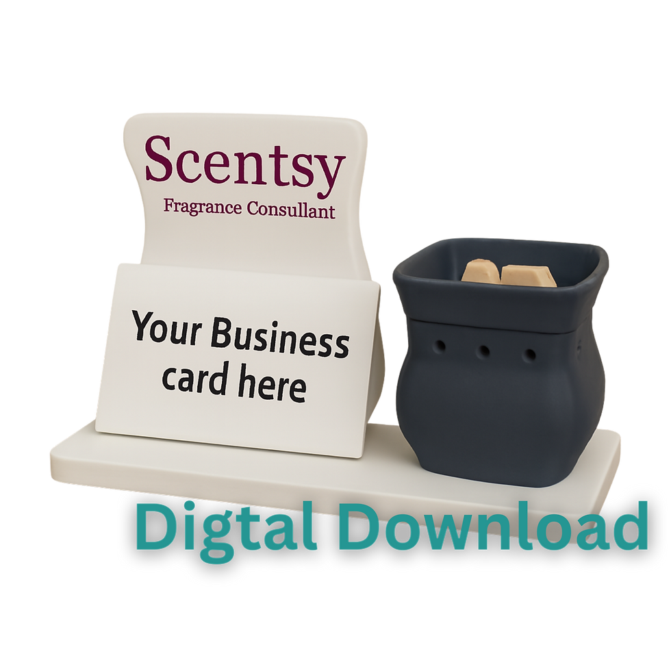 Thumbnail: ✨ Scentsy Business Card Holder – 3D Print File (Digital Download) ✨