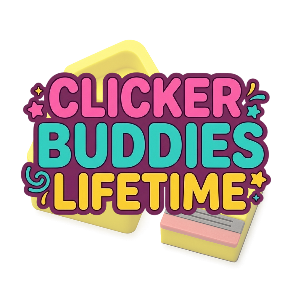 Thumbnail: 🖱️ LIFETIME Clicker Buddies – 3D Printable Designs