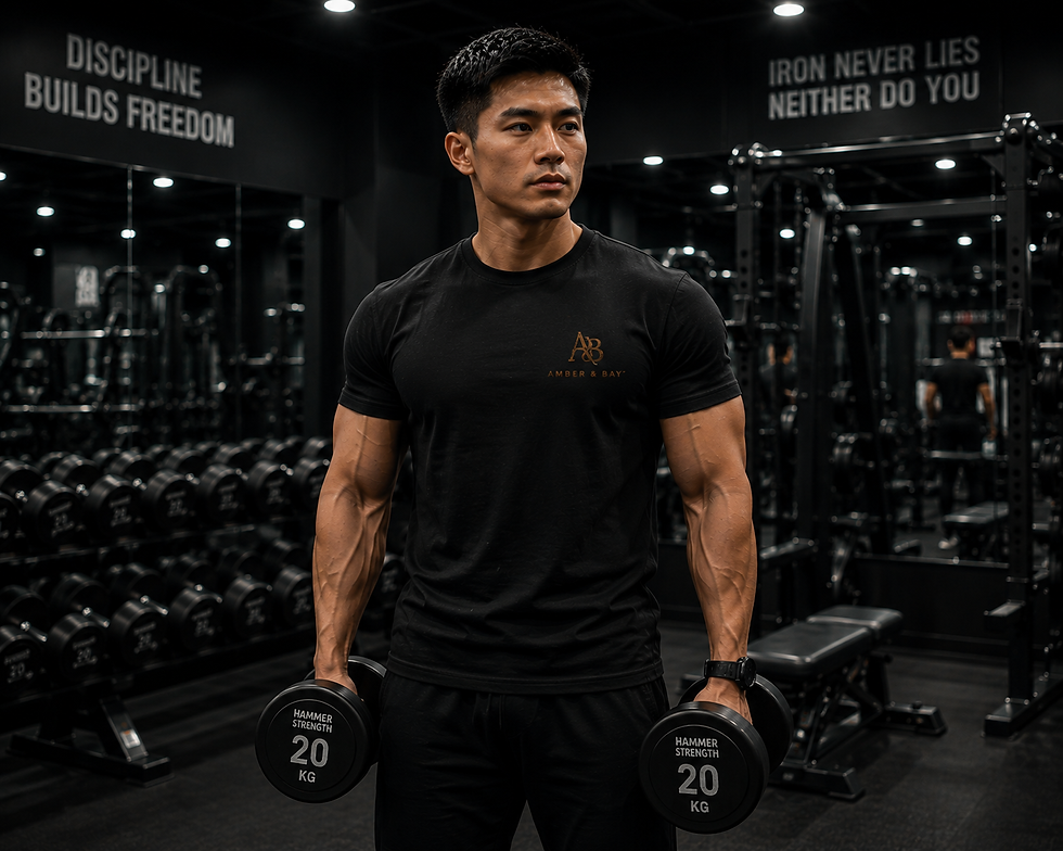 Thumbnail: IRON NEVER LIES™ | Gym Pro Collection™ | Black Heavyweight Tee