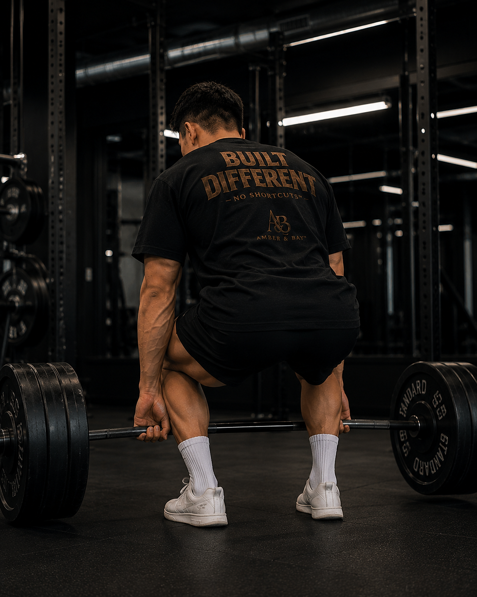 Thumbnail: BUILT DIFFERENT™ | Gym Pro Collection™ | Black Heavyweight Tee