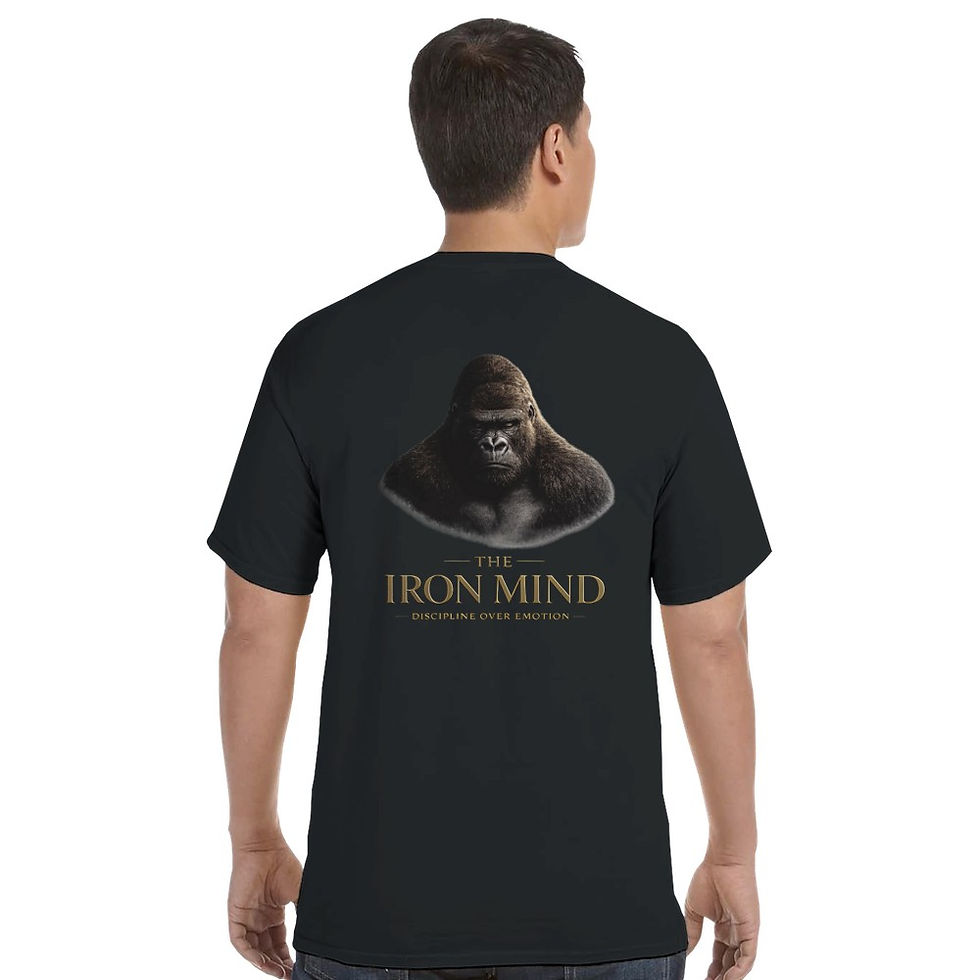 Thumbnail: THE IRON MIND™ | The Last King Collection™ | Black Heavyweight Tee