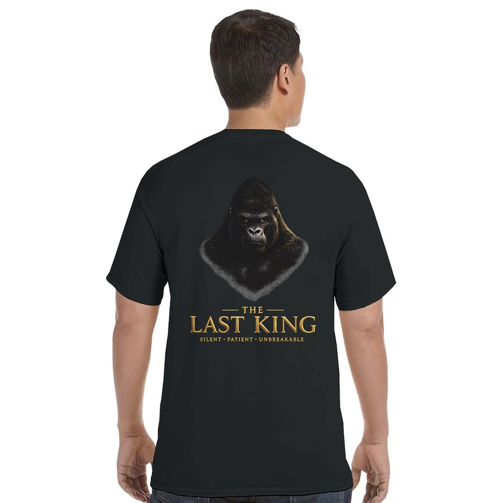 Thumbnail: THE LAST KING™ | The Last King Collection™ | Black Heavyweight Tee