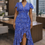 Thumbnail: Banke Silk Wrap dress 