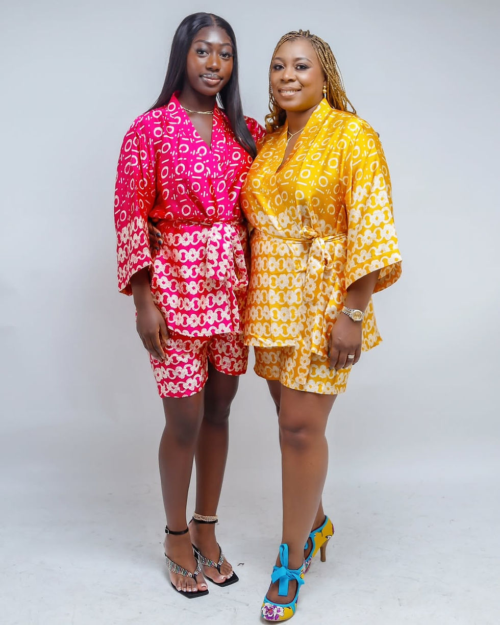 Thumbnail: Bene Kimono Shorts Set