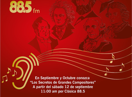 Los secretos de los grandes compositores, nuestro nuevo espacio