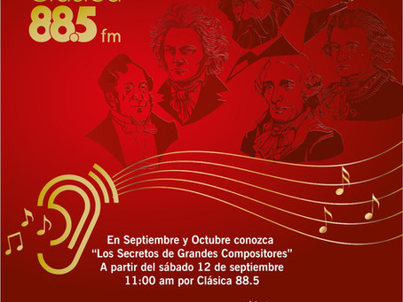 Los secretos de los grandes compositores, nuestro nuevo espacio