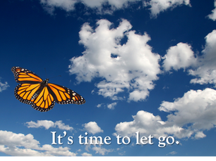 It's time to let go.